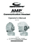 AMP Headset Connectorized User Manual (PDF)